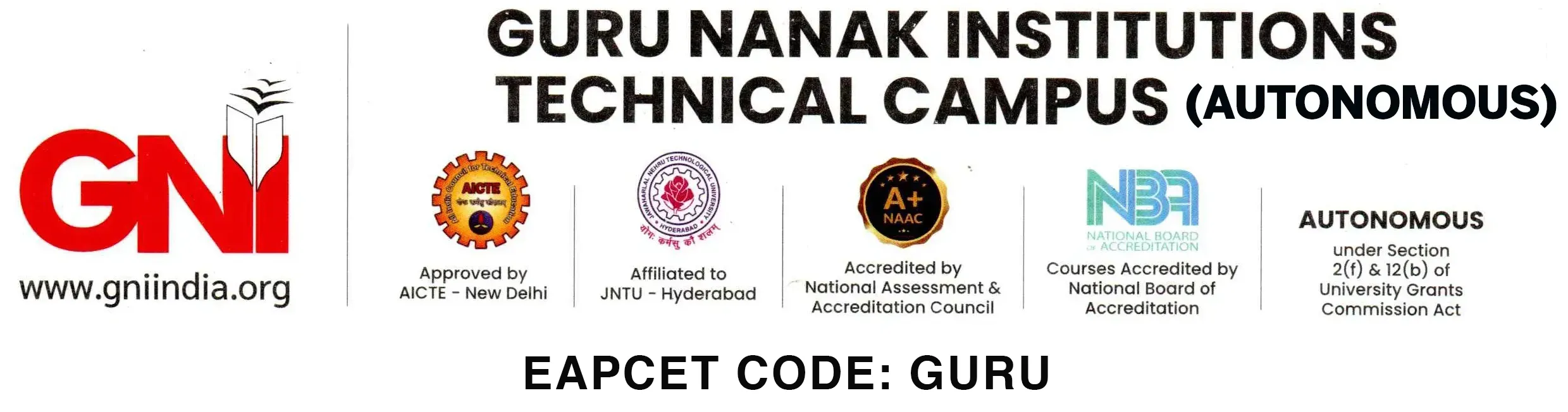 Guru Nanak Institutions Technical Campus